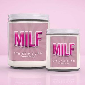 Milf Candle | Funny Mom Gifts | Coconut &Amp; Mango